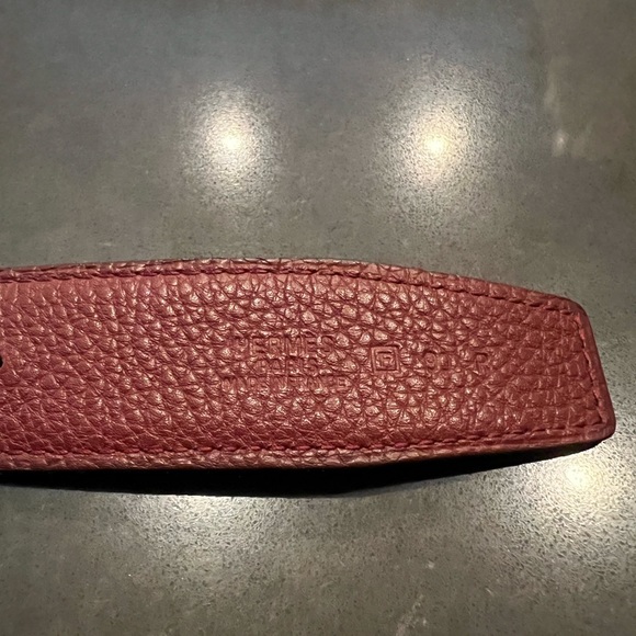 Hermes Reversible Leather Belt Men's - Picture 5 of 5